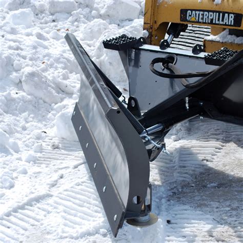 skid steer snow blade attachments|skid loader snow plow attachments.